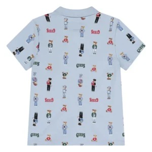 paidiko T shirt Guess galazio Polo N6RP01KBV51 PM4U 2 0aaf dc